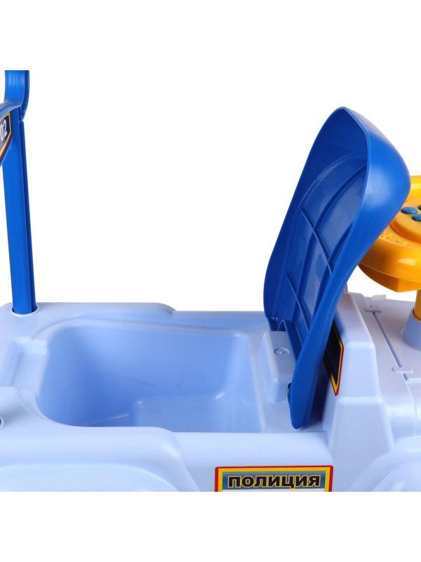 Автомобиль-каталка Полиция (муз. руль)