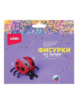 Фигурки из бисера Божья коровка