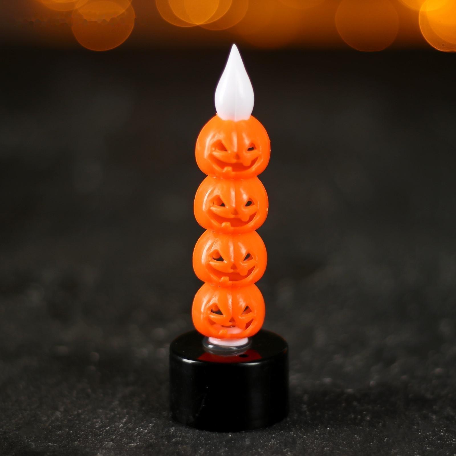 Свеча «Хэллоуин», светодиодная, виды МИКС