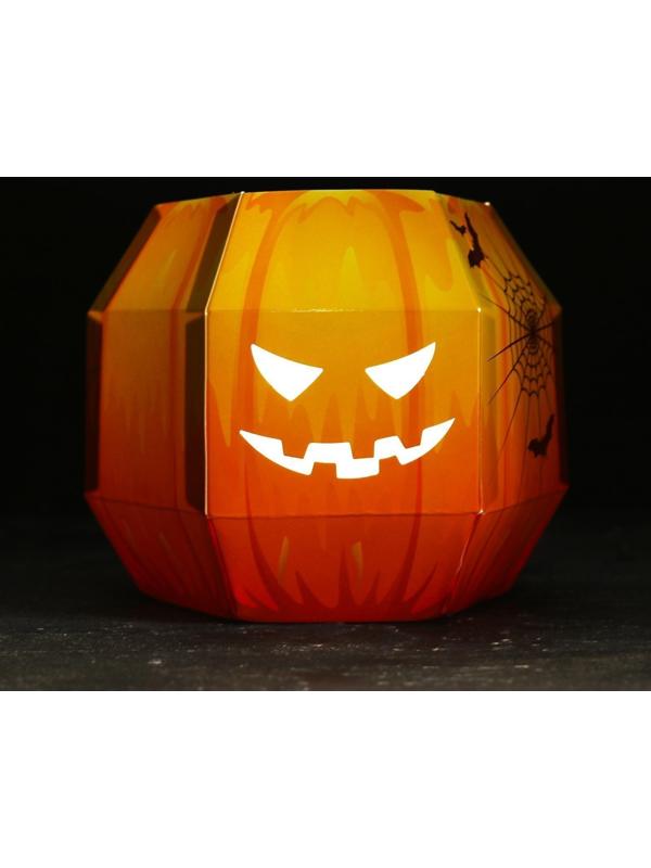 Свеча «Тыковка», в картонной основе