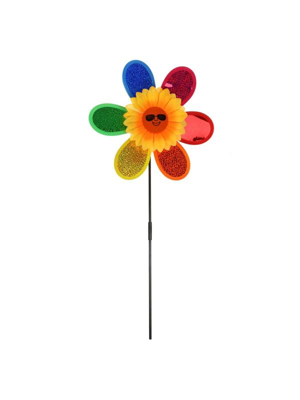 Вертушка Солнышко голограмма 62 см