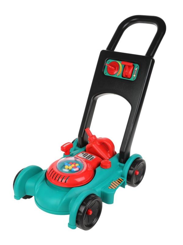 Каталка-газонокосилка, свет, звук, эл.пит. АА*2 не вх.в компл.