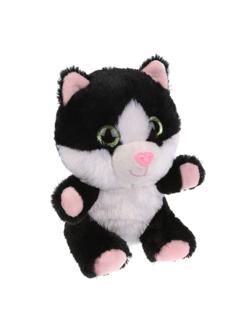 Крошка котенок 15 см., черн.