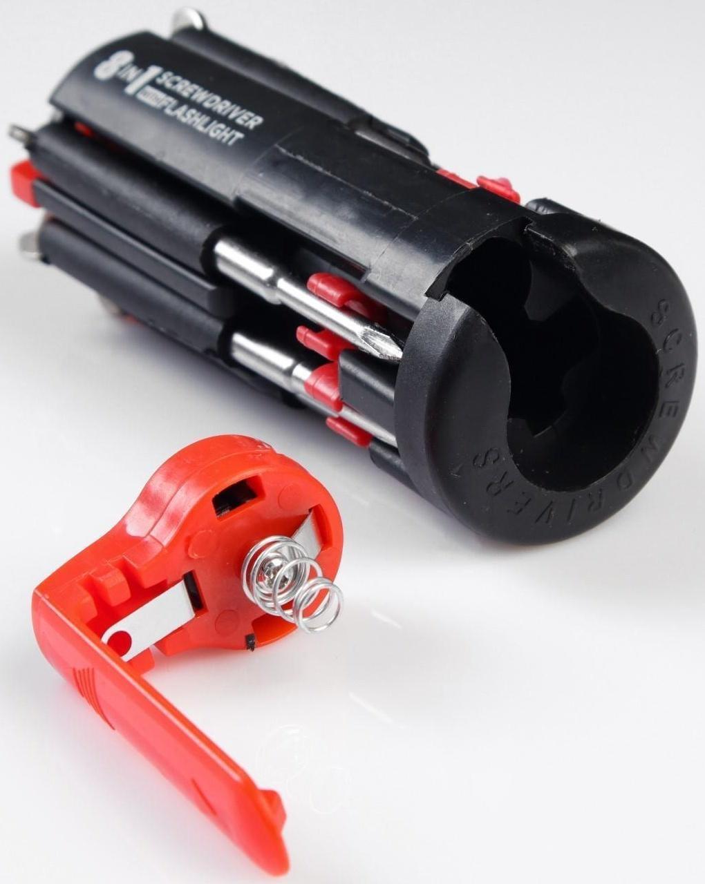 Фонарь многофункциональный, мультитул 8 в 1 