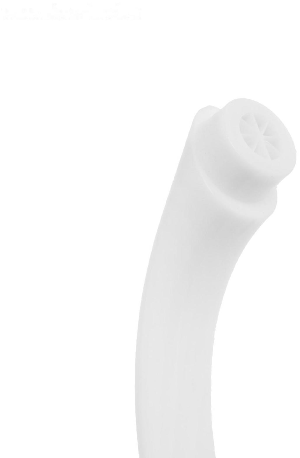 Кран на одну воду ZEIN Z2019, круглая ручка, пластик, высокий R-образный излив, белый