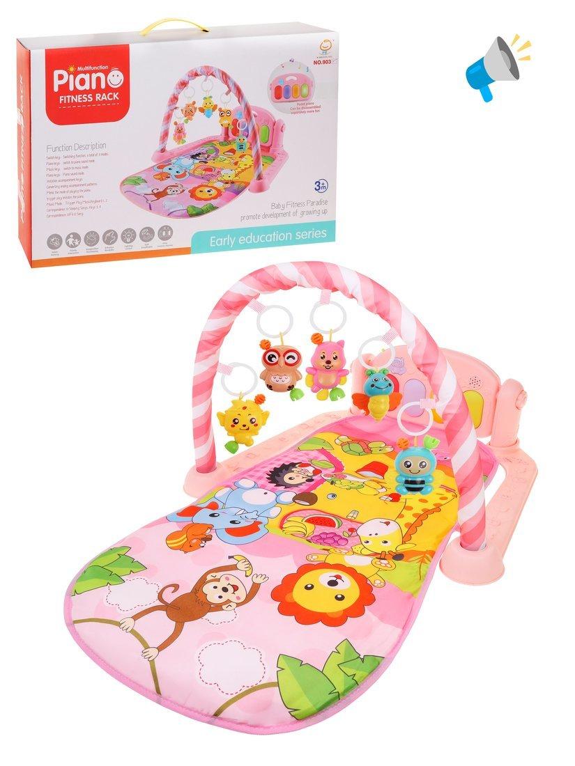 Коврик развивающий, звук, эл.пит. ААх3 не вх.в компл., кор.