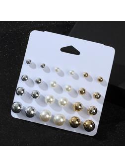 Пусеты 12 пар 