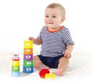 Пирамидка-формочки Добрый кот