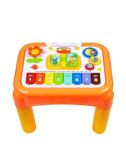 Развивающий игровой центр Мультистолик: обуч. реж. на русском, доска для
рисования с обрат. стор.