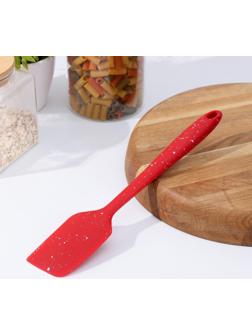 Лопатка Доляна «Гранат», 27,7 см, цвет красный