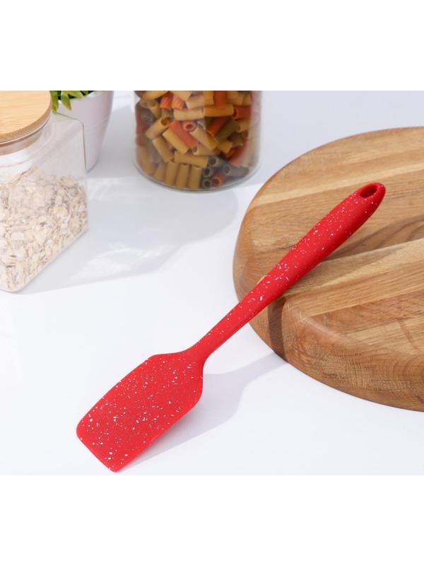 Лопатка Доляна «Гранат», 27,7 см, цвет красный