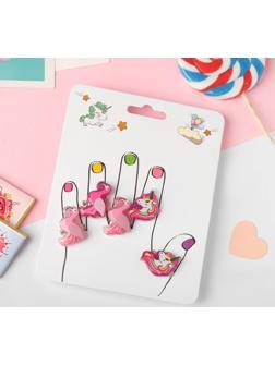 Набор детских колец 