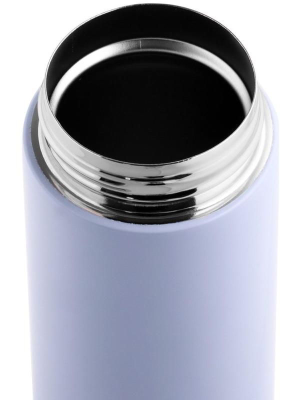 Термос, серия: Simple, 400 мл, сохраняет тепло 8 ч,  20.5х6.3 см, голубая