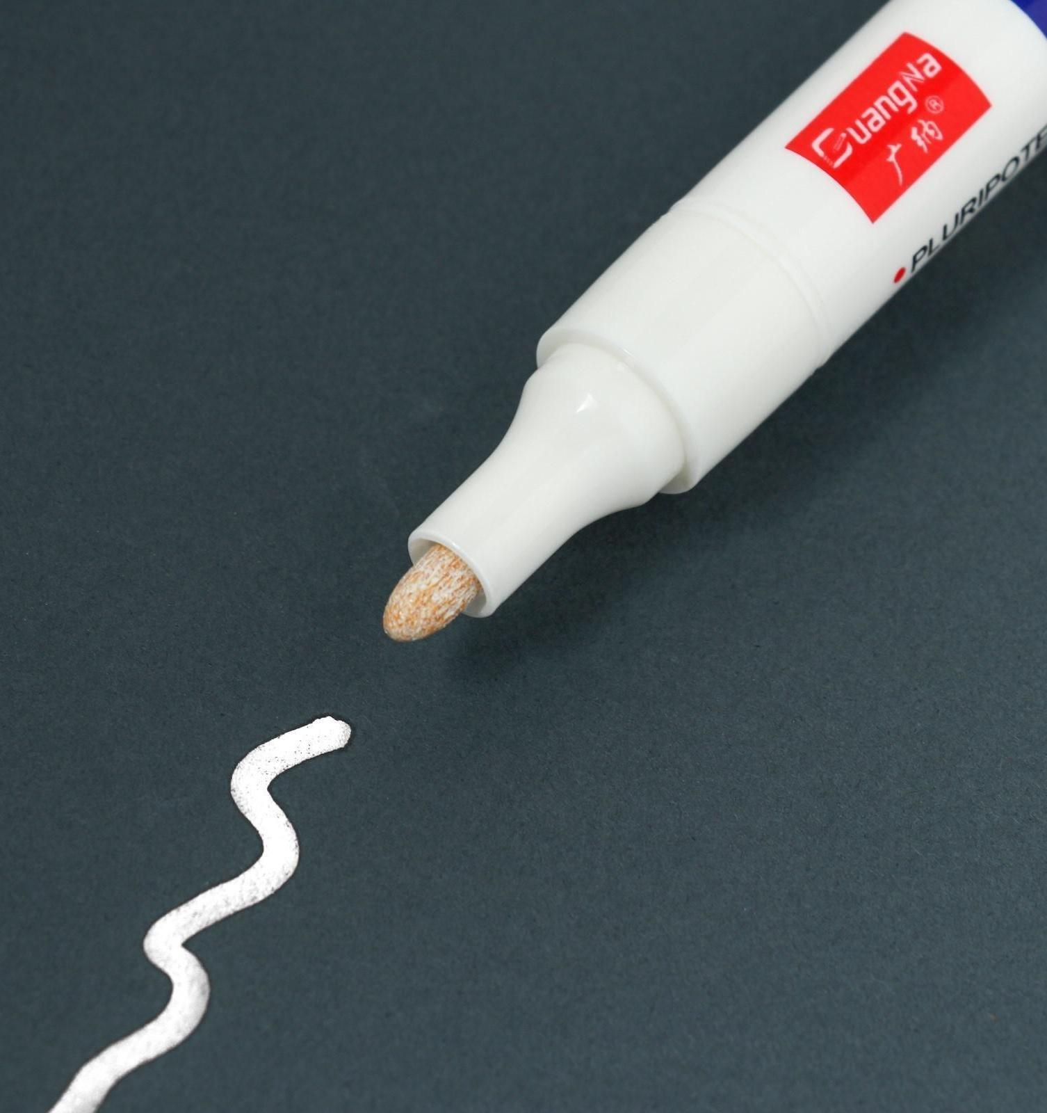 Маркер - карандаш, краска для шин водонепроницаемая на масляной основе, белый