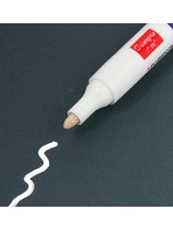 Маркер - карандаш, краска для шин водонепроницаемая на масляной основе, белый