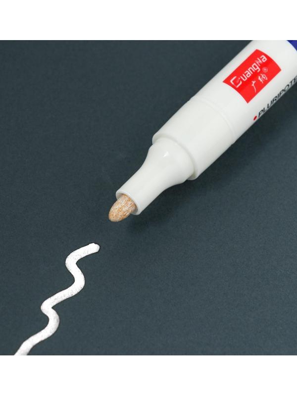 Маркер - карандаш, краска для шин водонепроницаемая на масляной основе, белый