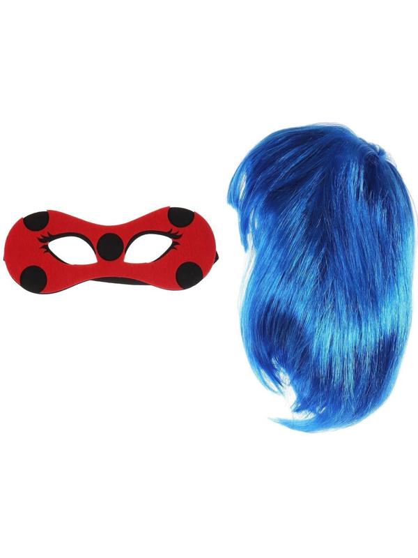 Карнавальный набор «Леди» маска, парик