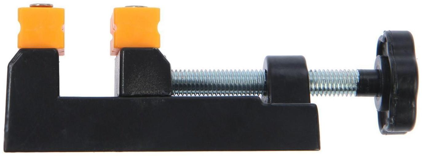 Мини-тиски алюминиевые ТУНДРА, станочные, 55 мм