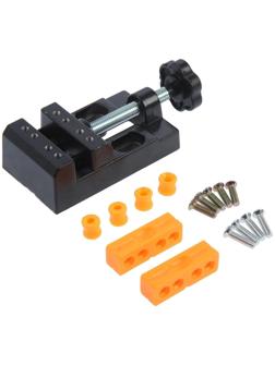 Мини-тиски алюминиевые ТУНДРА, станочные, 55 мм