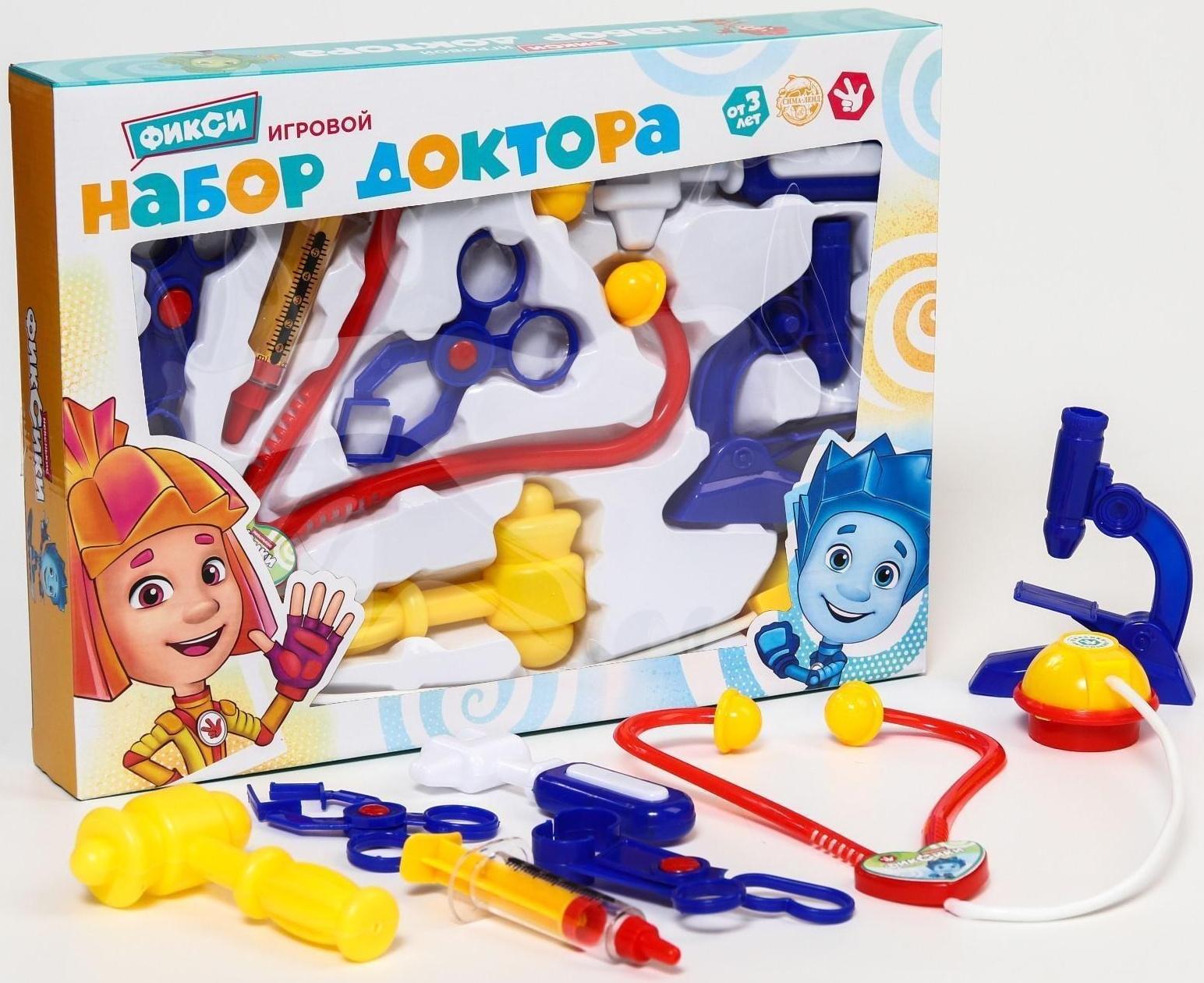 Игровой набор доктора, Фиксики, в коробке, МИКС