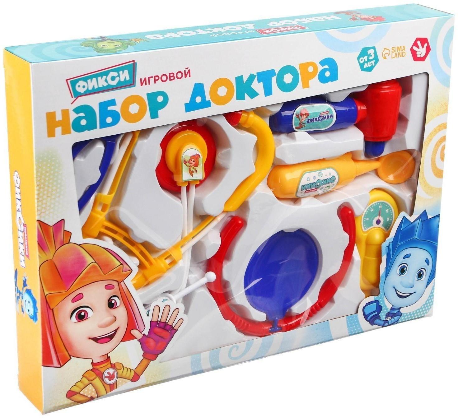 Игровой набор доктора, Фиксики, в коробке, МИКС