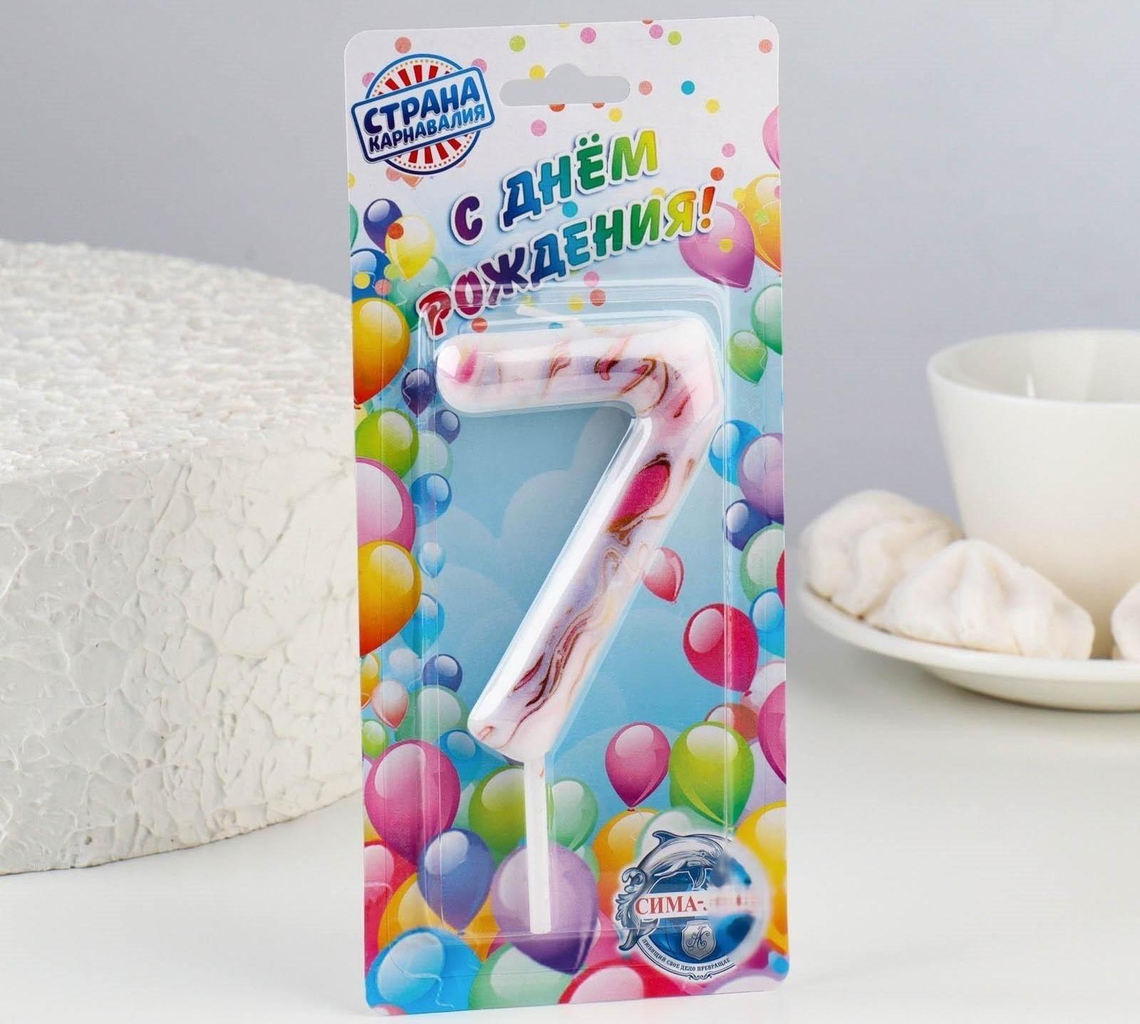 Свеча в торт 