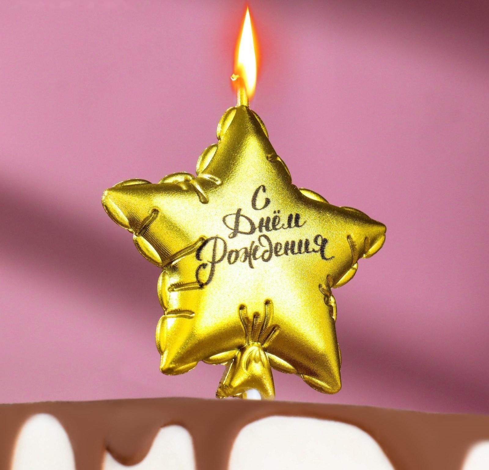 Свеча в торт 