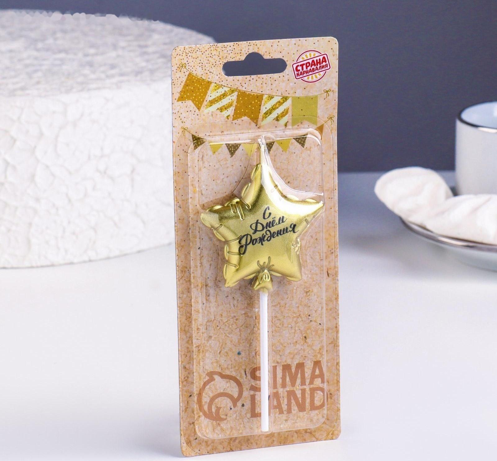 Свеча в торт 