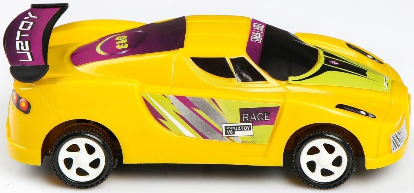 Машина гоночная, пластмассовая, 15 х 6 х 5 см, МИКС