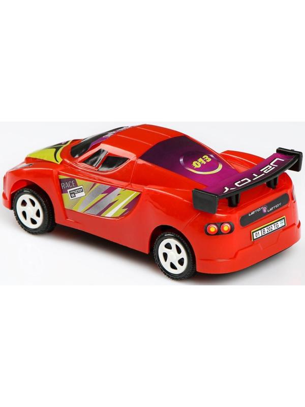 Машина гоночная, пластмассовая, 15 х 6 х 5 см, МИКС