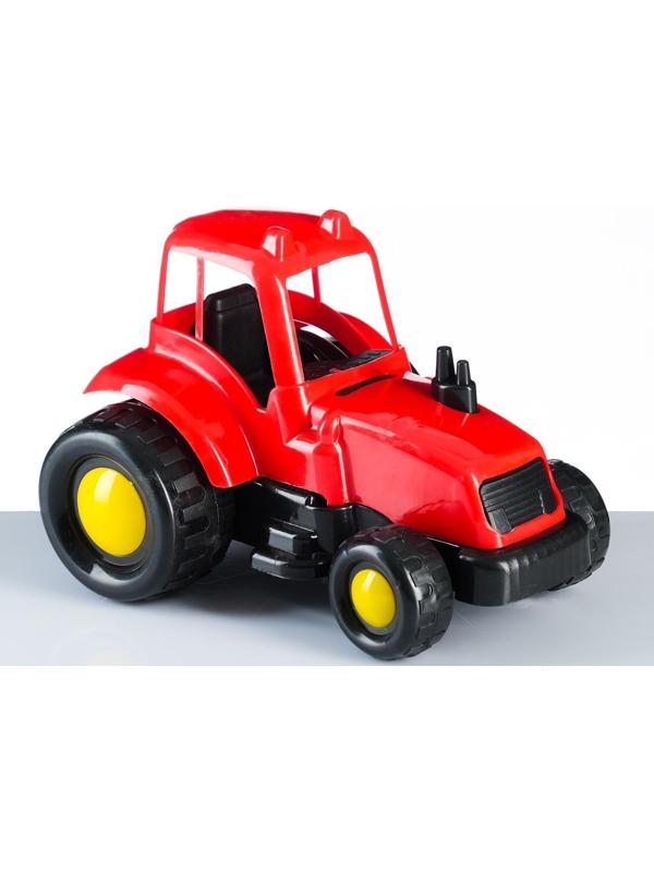 Набор для песочницы Трактор, ведерко, лопатки, формочки МИКС