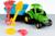 Набор для песочницы Трактор с прицепом, лопатки, формочки 42 х 14 х 16 см МИКС