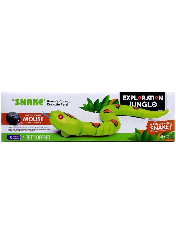 Змея радиоуправляемая «Джунгли», работает от аккумулятора, цвет красный