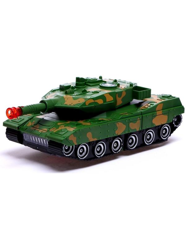 Робот «Танк», трансформируется, световые и звуковые эффекты, работает от батареек