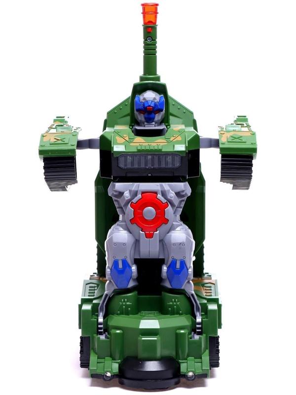 Робот «Танк», трансформируется, световые и звуковые эффекты, работает от батареек