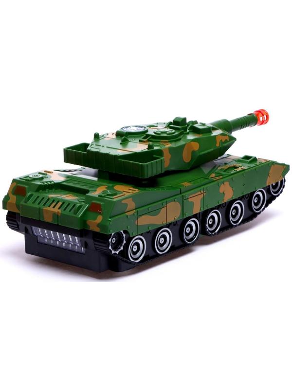 Робот «Танк», трансформируется, световые и звуковые эффекты, работает от батареек