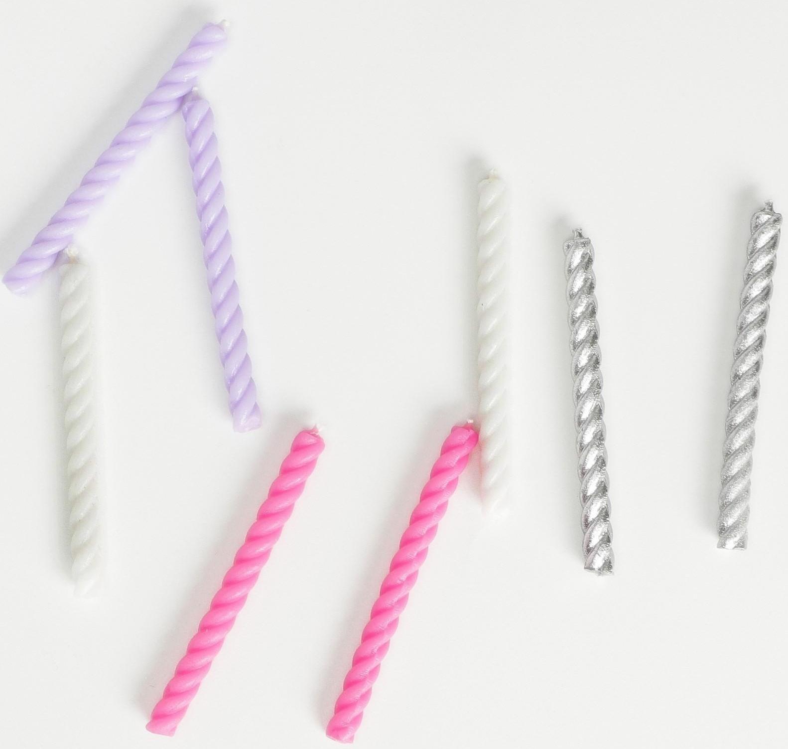 Набор свечей в торт 8 шт 