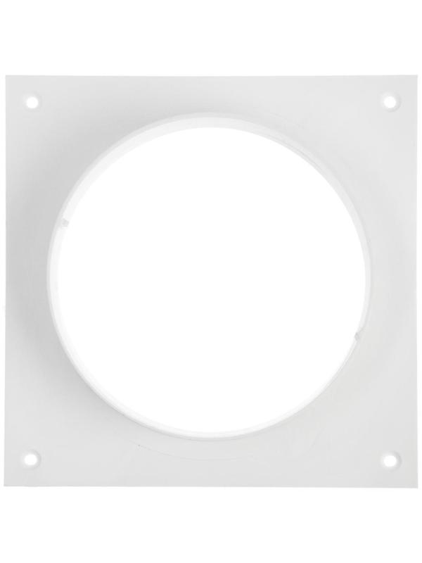 Площадка торцевая ZEIN, 150х150 мм, d=120 мм, с фланцем