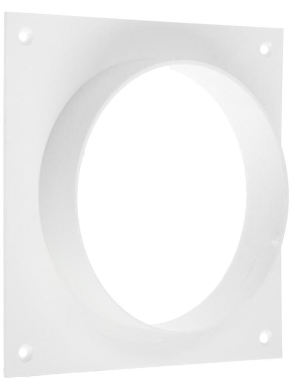 Площадка торцевая ZEIN, 150х150 мм, d=120 мм, с фланцем