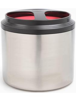 Термос для еды 900 мл, сохраняет тепло 24 ч, 15.5 х 15 см, красный