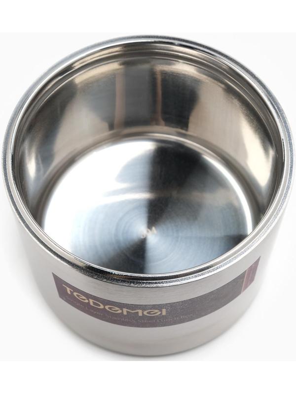 Термос для еды 900 мл, сохраняет тепло 24 ч, 15.5 х 15 см, красный