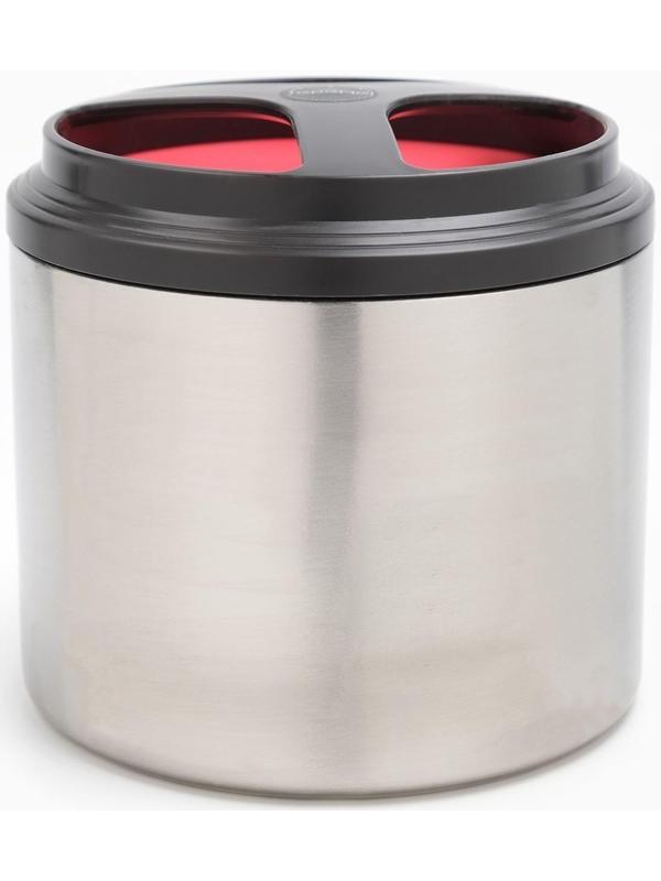 Термос для еды 900 мл, сохраняет тепло 24 ч, 15.5 х 15 см, красный