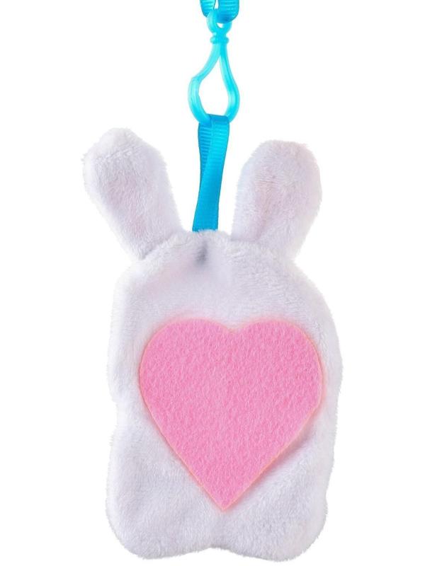 Растяжка - погремушка мягкая на кроватку/коляску «Зайка», 30 - 45 см