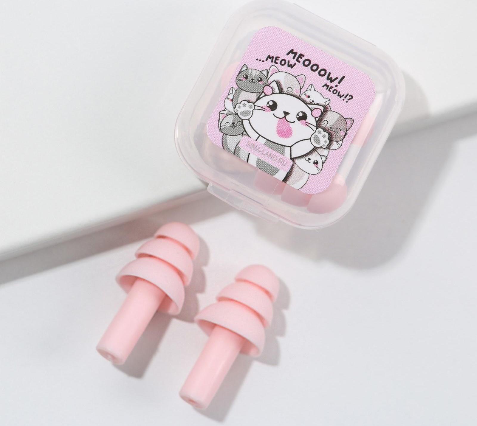 Беруши в пластиковом футляре 