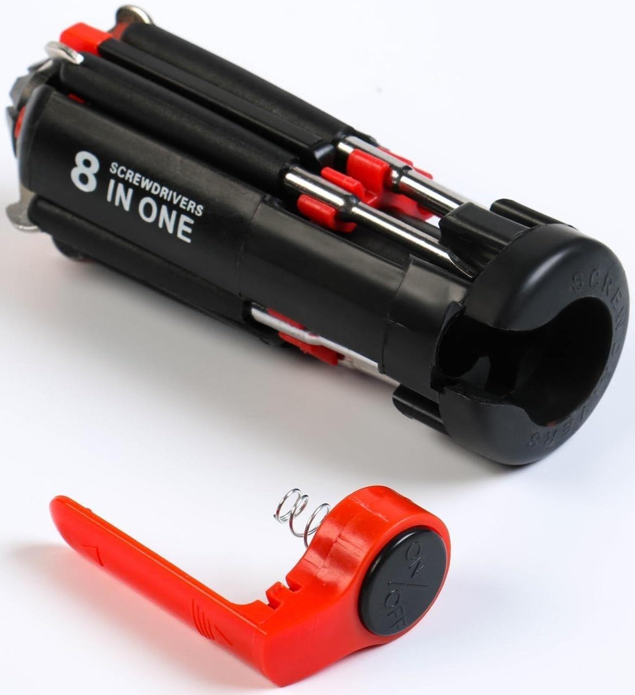 Фонарь многофункциональный, мультитул 8 в 1 