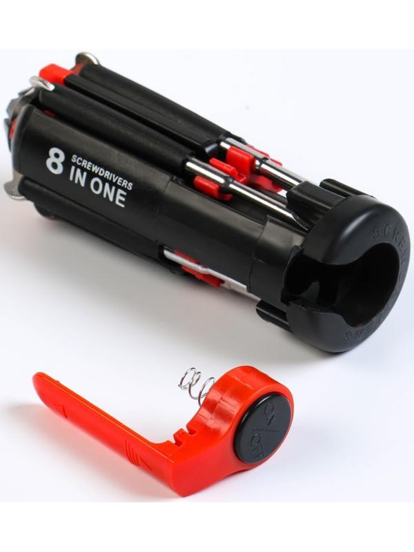 Фонарь многофункциональный, мультитул 8 в 1 