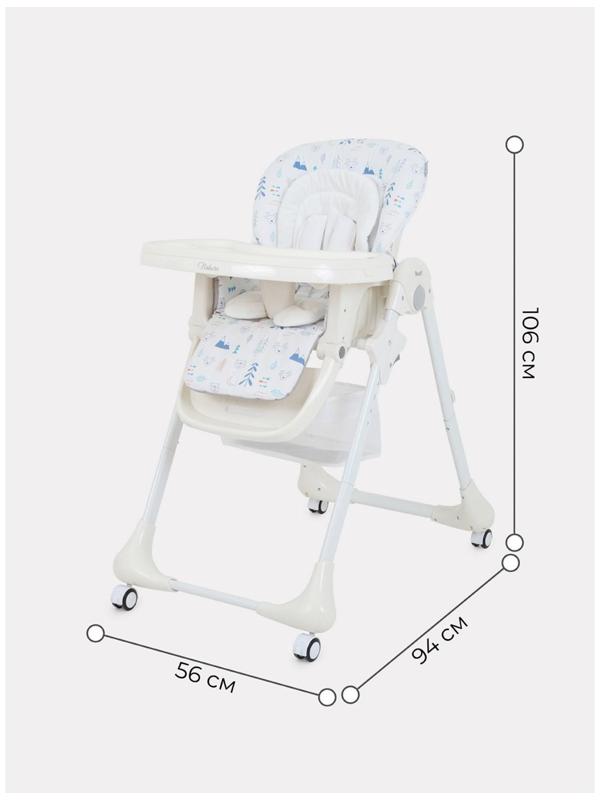 Стульчик для кормления Nature Tree, цвет белый