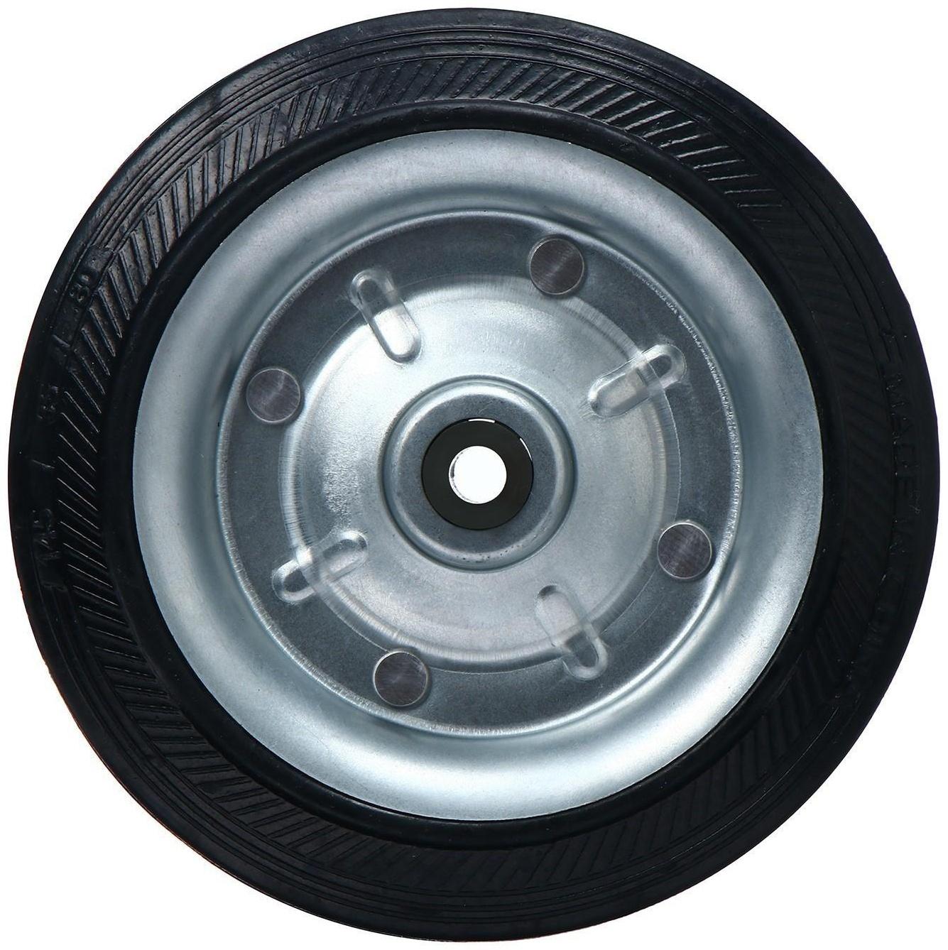 Колесо металлическое, d = 140 мм