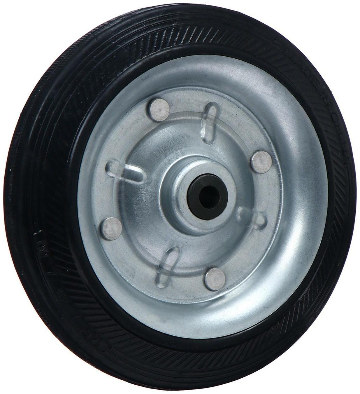 Колесо металлическое, d = 140 мм