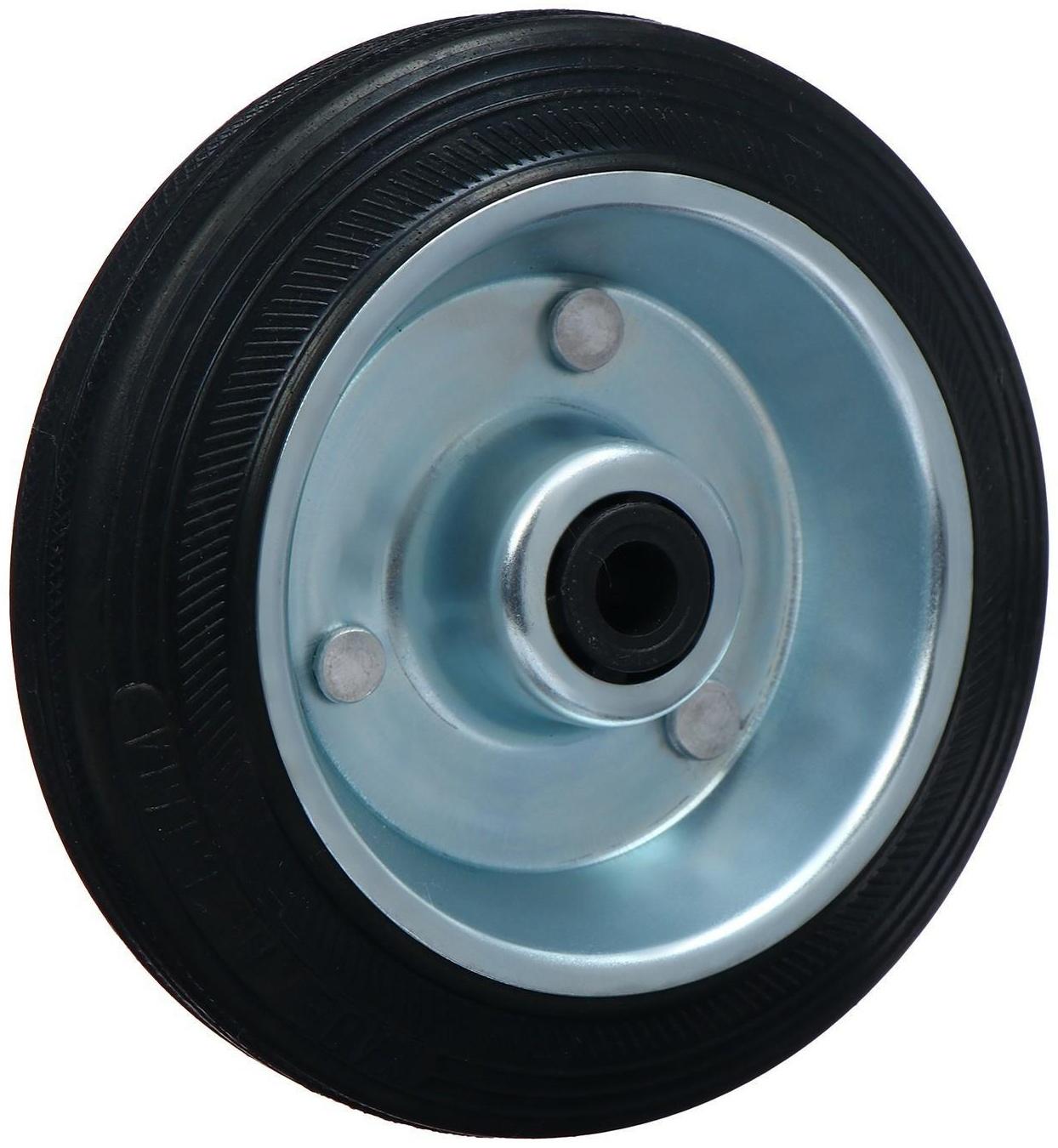 Колесо металлическое, d = 100 мм